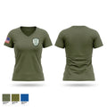 Evans Emergency Services Women's Short Sleeve V-neck Shirt - 1