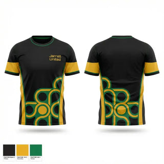 Soft Poly Tee Cotton Like Feel, Jarrell United, , Teamtime, Team time, sublimation, custom sports apparel, team uniforms, spirit wear, spiritwear, sports uniforms, custom shirts, team store, custom team store, fundraiser sports, apparel fundraiser