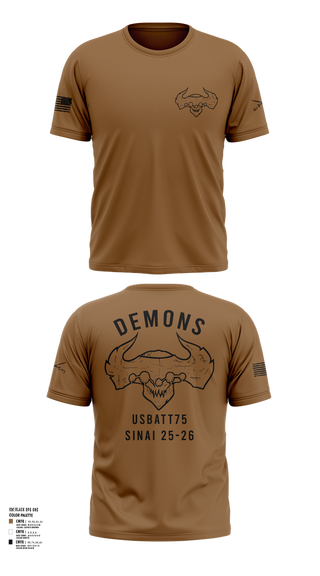 Short Sleeve Performance Shirt, D-co 1-173 1st PLT, , Teamtime, Team time, sublimation, custom sports apparel, team uniforms, spirit wear, spiritwear, sports uniforms, custom shirts, team store, custom team store, fundraiser sports, apparel fundraiser
