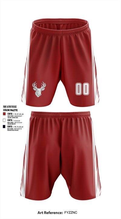 Golden Deers FC 49695783 Athletic Shorts With Pockets - 10