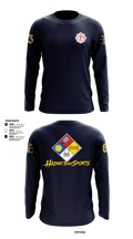 Central Pierce Fire Long Sleeve Performance Shirt - 16