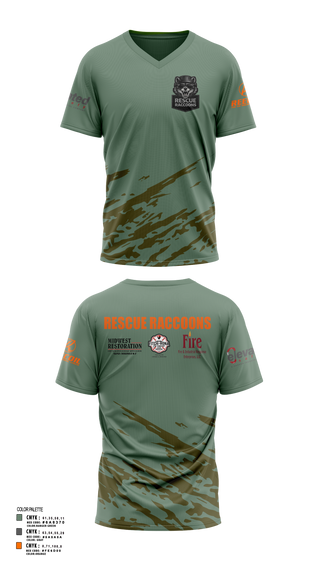 Mens Soccer Jersey, Rescue Raccoons, Fire Department, Teamtime, Team time, sublimation, custom sports apparel, team uniforms, spirit wear, spiritwear, sports uniforms, custom shirts, team store, custom team store, fundraiser sports, apparel fundraiser
