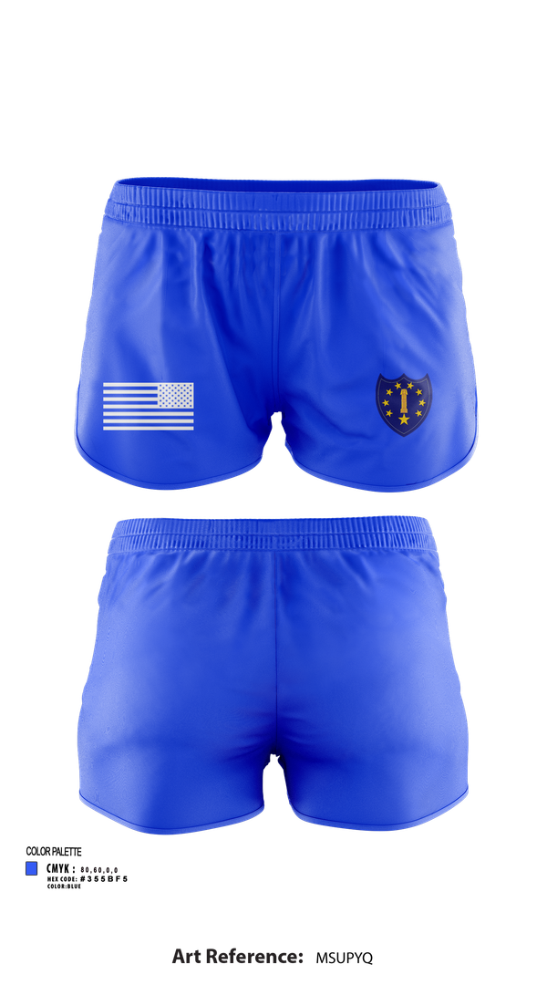 Ranger Panties, 54th Troop Command, , Teamtime, Team time, sublimation, custom sports apparel, team uniforms, spirit wear, spiritwear, sports uniforms, custom shirts, team store, custom team store, fundraiser sports, apparel fundraiser