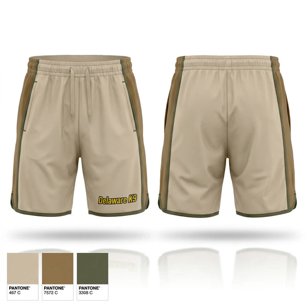 Athletic Shorts With Pockets, University of Delaware Police Department-K9 Patti, Police, Teamtime, Team time, sublimation, custom sports apparel, team uniforms, spirit wear, spiritwear, sports uniforms, custom shirts, team store, custom team store, fundraiser sports, apparel fundraiser