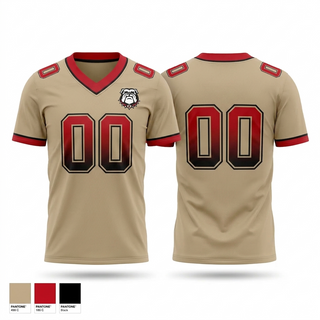 Football Jersey, Hickman County Bulldogs, , Teamtime, Team time, sublimation, custom sports apparel, team uniforms, spirit wear, spiritwear, sports uniforms, custom shirts, team store, custom team store, fundraiser sports, apparel fundraiser