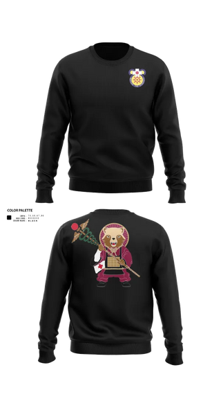 Crew Neck Sweatshirt, MEDDAC-Japan, , Teamtime, Team time, sublimation, custom sports apparel, team uniforms, spirit wear, spiritwear, sports uniforms, custom shirts, team store, custom team store, fundraiser sports, apparel fundraiser