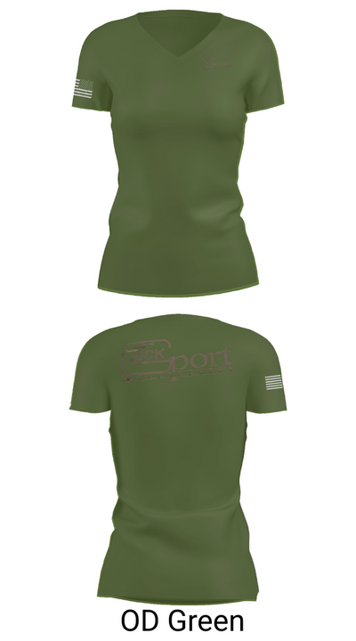 Csf 95322633 Women's Short Sleeve V-neck Shirt - 46