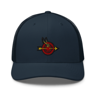 Jefferson Area Motor Squad 38123236 Retro Trucker Hat | Yupoong 6606