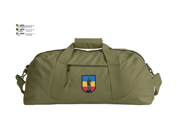Duffle Bag, 426 RTI, National Guard, Teamtime, Team time, sublimation, custom sports apparel, team uniforms, spirit wear, spiritwear, sports uniforms, custom shirts, team store, custom team store, fundraiser sports, apparel fundraiser
