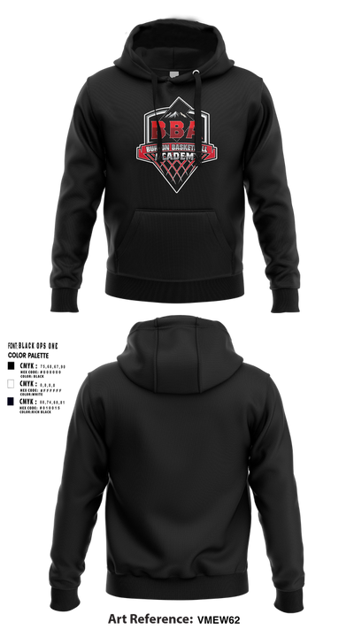 Burton Basketball Academy 23292759 Hoodie - 1