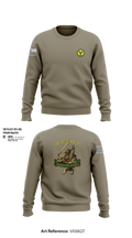 HHC 535th Military Police Battalion Crew Neck Sweatshirt - 100