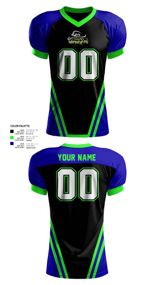 Football Jersey, Boston Banshees, Football, Teamtime, Team time, sublimation, custom sports apparel, team uniforms, spirit wear, spiritwear, sports uniforms, custom shirts, team store, custom team store, fundraiser sports, apparel fundraiser