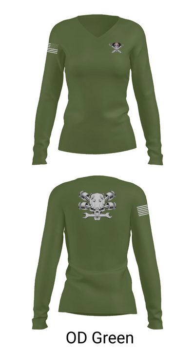 Fox 1-320th F-CO FAR 4533489 Women's Long Sleeve V-neck Shirt - 57