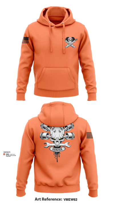1-320th FAR FOX CO 66582202 Hoodie - 105