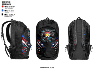 Gear Bag, Olympic City Track Club, Track & Field, Teamtime, Team time, sublimation, custom sports apparel, team uniforms, spirit wear, spiritwear, sports uniforms, custom shirts, team store, custom team store, fundraiser sports, apparel fundraiser