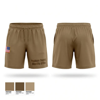 Athletic Shorts With Pockets, Yoakum County Sheriff’s Office, Police, Teamtime, Team time, sublimation, custom sports apparel, team uniforms, spirit wear, spiritwear, sports uniforms, custom shirts, team store, custom team store, fundraiser sports, apparel fundraiser