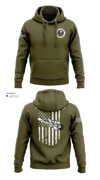 Hoodie, 8-229th AHB, , Teamtime, Team time, sublimation, custom sports apparel, team uniforms, spirit wear, spiritwear, sports uniforms, custom shirts, team store, custom team store, fundraiser sports, apparel fundraiser