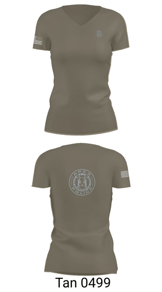 Womens Short Sleeve Vneck Shirt, Apex PD K9-Unit, Police, Teamtime, Team time, sublimation, custom sports apparel, team uniforms, spirit wear, spiritwear, sports uniforms, custom shirts, team store, custom team store, fundraiser sports, apparel fundraiser