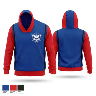 Hoodie, Dover Academy Blue Devils, , Teamtime, Team time, sublimation, custom sports apparel, team uniforms, spirit wear, spiritwear, sports uniforms, custom shirts, team store, custom team store, fundraiser sports, apparel fundraiser
