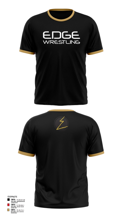Edge Wrestling Short Sleeve Performance Shirt - 3