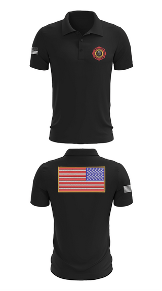 Short Sleeve Performance Polo, Wellington Fire District, Fire Department, Teamtime, Team time, sublimation, custom sports apparel, team uniforms, spirit wear, spiritwear, sports uniforms, custom shirts, team store, custom team store, fundraiser sports, apparel fundraiser