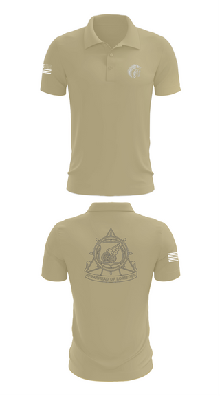 Short Sleeve Performance Polo, 2112th Transportation Company, , Teamtime, Team time, sublimation, custom sports apparel, team uniforms, spirit wear, spiritwear, sports uniforms, custom shirts, team store, custom team store, fundraiser sports, apparel fundraiser