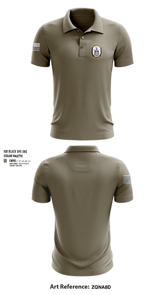 Short Sleeve Performance Polo, USS TRUXTUN DDG 103, Navy, Teamtime, Team time, sublimation, custom sports apparel, team uniforms, spirit wear, spiritwear, sports uniforms, custom shirts, team store, custom team store, fundraiser sports, apparel fundraiser