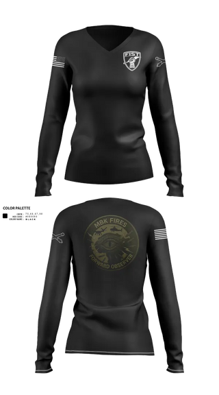 Womens Long Sleeve Vneck Shirt, 1-200, National Guard, Teamtime, Team time, sublimation, custom sports apparel, team uniforms, spirit wear, spiritwear, sports uniforms, custom shirts, team store, custom team store, fundraiser sports, apparel fundraiser