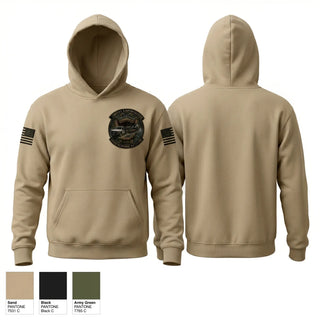 Hoodie, Logistics & Infrastructure Platoon Crisis Response Battalion, National Guard, Teamtime, Team time, sublimation, custom sports apparel, team uniforms, spirit wear, spiritwear, sports uniforms, custom shirts, team store, custom team store, fundraiser sports, apparel fundraiser