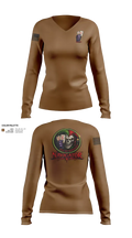 LCAC 26 46359617 Women's Long Sleeve V-neck Shirt - 25