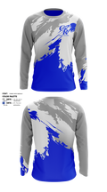 Central High School Track & Field 38219768 Long Sleeve Performance Shirt 1