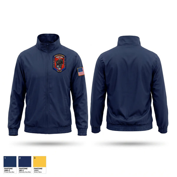 Windbreaker, West End Fire Company, Fire Department, Teamtime, Team time, sublimation, custom sports apparel, team uniforms, spirit wear, spiritwear, sports uniforms, custom shirts, team store, custom team store, fundraiser sports, apparel fundraiser
