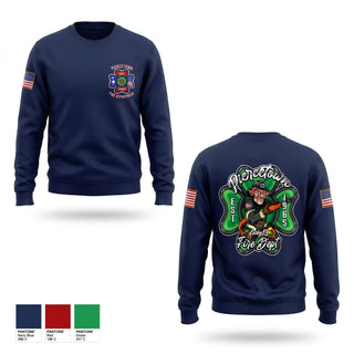 Crew Neck Sweatshirt, Piercetown Fire Department, Fire Department, Teamtime, Team time, sublimation, custom sports apparel, team uniforms, spirit wear, spiritwear, sports uniforms, custom shirts, team store, custom team store, fundraiser sports, apparel fundraiser