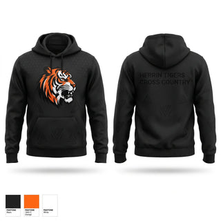 Hoodie, HERRIN TIGERS, Cross Country, Teamtime, Team time, sublimation, custom sports apparel, team uniforms, spirit wear, spiritwear, sports uniforms, custom shirts, team store, custom team store, fundraiser sports, apparel fundraiser