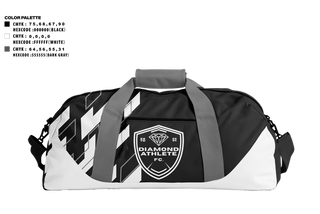 Duffle Bag, Diamond Athlete, Men's Soccer, Teamtime, Team time, sublimation, custom sports apparel, team uniforms, spirit wear, spiritwear, sports uniforms, custom shirts, team store, custom team store, fundraiser sports, apparel fundraiser