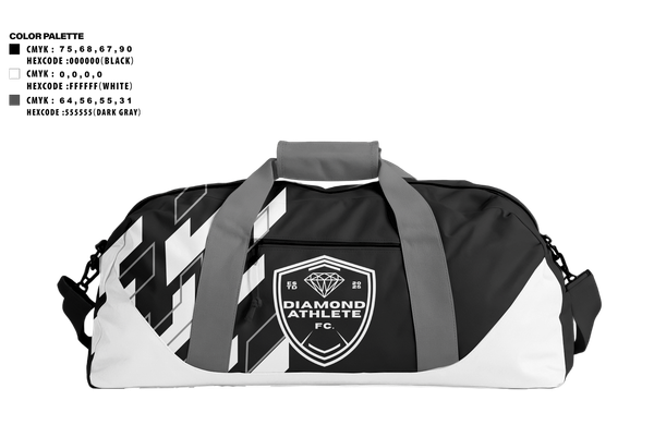 Duffle Bag, Diamond Athlete, Men's Soccer, Teamtime, Team time, sublimation, custom sports apparel, team uniforms, spirit wear, spiritwear, sports uniforms, custom shirts, team store, custom team store, fundraiser sports, apparel fundraiser