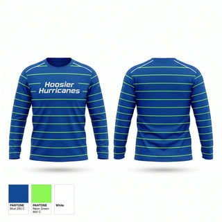 Long Sleeve Performance Shirt, Hoosier Hurricanes, Softball, Teamtime, Team time, sublimation, custom sports apparel, team uniforms, spirit wear, spiritwear, sports uniforms, custom shirts, team store, custom team store, fundraiser sports, apparel fundraiser