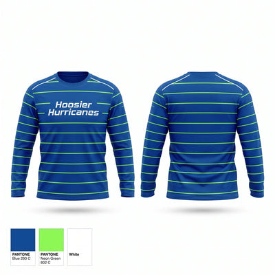 Hoosier Hurricanes Long Sleeve Performance Shirt 2