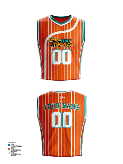 Flint Tropics 27961278 Mens Basketball Jersey - 24
