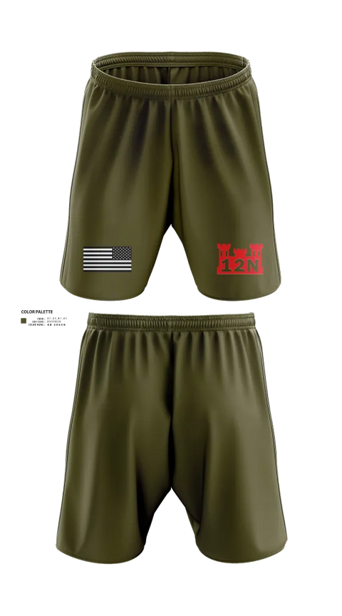 Athletic Shorts With Pockets, A co 578th BEB, , Teamtime, Team time, sublimation, custom sports apparel, team uniforms, spirit wear, spiritwear, sports uniforms, custom shirts, team store, custom team store, fundraiser sports, apparel fundraiser