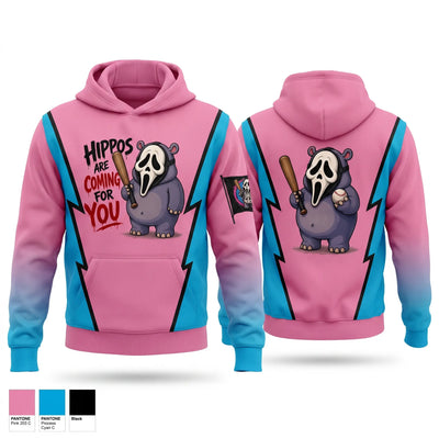 Halloween hippos Hoodie - 1