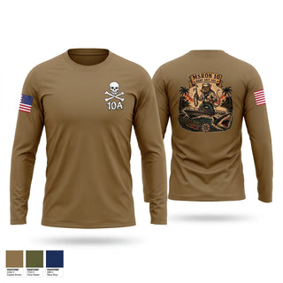 Long Sleeve Performance Shirt, MSRON 10, Navy, Teamtime, Team time, sublimation, custom sports apparel, team uniforms, spirit wear, spiritwear, sports uniforms, custom shirts, team store, custom team store, fundraiser sports, apparel fundraiser