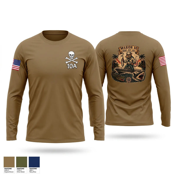 Long Sleeve Performance Shirt, MSRON 10, Navy, Teamtime, Team time, sublimation, custom sports apparel, team uniforms, spirit wear, spiritwear, sports uniforms, custom shirts, team store, custom team store, fundraiser sports, apparel fundraiser