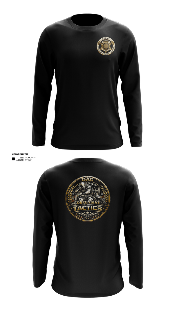 Long Sleeve Performance Shirt, OAG-DT, Police, Teamtime, Team time, sublimation, custom sports apparel, team uniforms, spirit wear, spiritwear, sports uniforms, custom shirts, team store, custom team store, fundraiser sports, apparel fundraiser