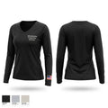 OhioHealth Protective Services Women's Long Sleeve V-neck Shirt - 1
