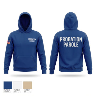 Hoodie, Probation & Parole, Police, Teamtime, Team time, sublimation, custom sports apparel, team uniforms, spirit wear, spiritwear, sports uniforms, custom shirts, team store, custom team store, fundraiser sports, apparel fundraiser