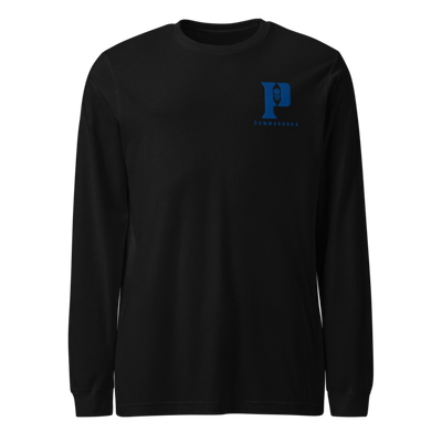 Perry High School Commodores Unisex Long Sleeve Tee | Bella + Canvas 3501
