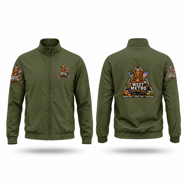 Windbreaker, West Metro Drug Task Force, Police, Teamtime, Team time, sublimation, custom sports apparel, team uniforms, spirit wear, spiritwear, sports uniforms, custom shirts, team store, custom team store, fundraiser sports, apparel fundraiser
