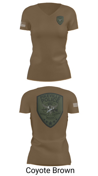 Womens Short Sleeve Vneck Shirt, Pikeville Police SRT, , Teamtime, Team time, sublimation, custom sports apparel, team uniforms, spirit wear, spiritwear, sports uniforms, custom shirts, team store, custom team store, fundraiser sports, apparel fundraiser