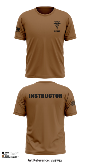 Short Sleeve Performance Shirt, 2/254 RTI, Army, Teamtime, Team time, sublimation, custom sports apparel, team uniforms, spirit wear, spiritwear, sports uniforms, custom shirts, team store, custom team store, fundraiser sports, apparel fundraiser